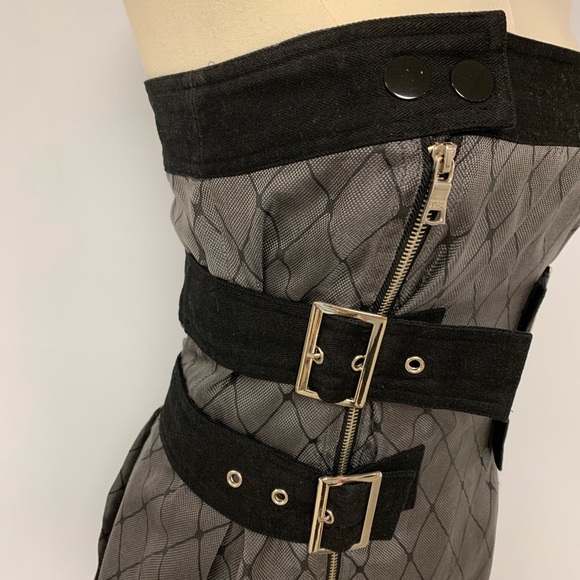 Marc By Marc Jacobs Silk Fishnet Strapless - Picture 4 of 4